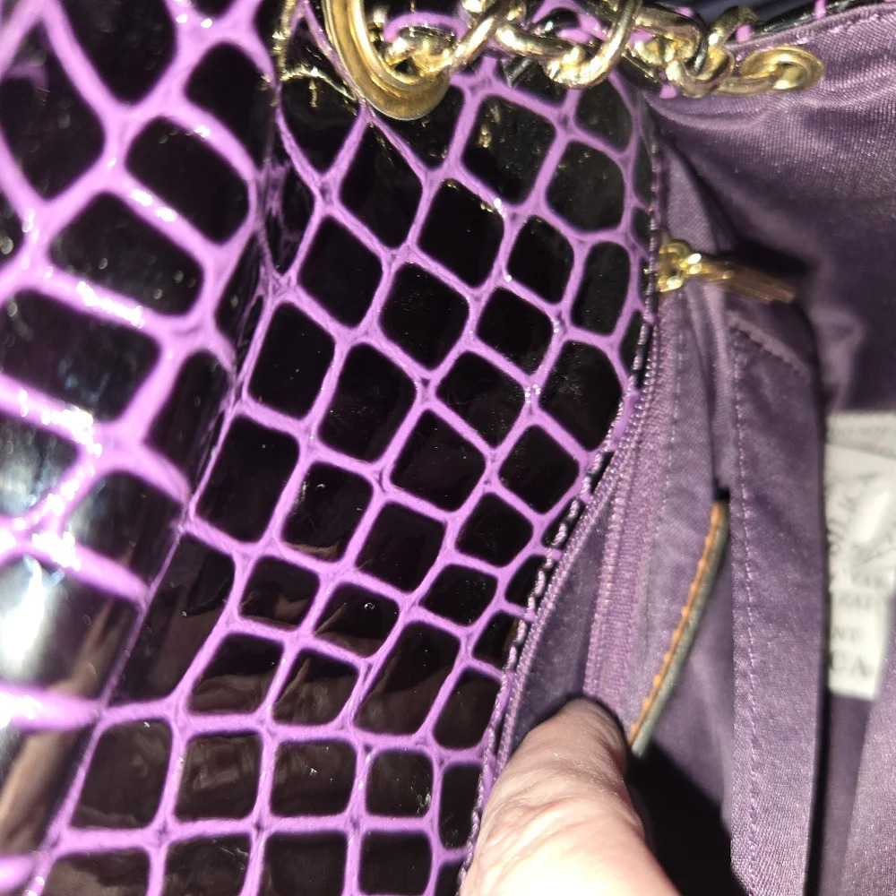 Purple Zenith purse EUC - Picture 8 of 9